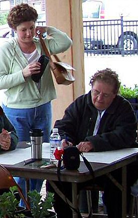 Buyer at the plant auction