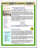February 2006 newsletter