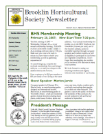 Brooklin Horticultural Newsletter