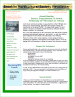 Brooklin Horticultural Newsletter