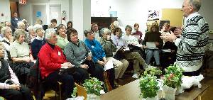 Peter Keeping talked about clematis in March, 2001